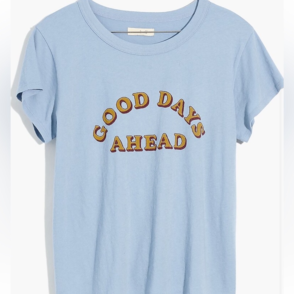 Madewell Good Days Ahead Tee - Size Small